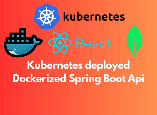 Kubernetes deployed Dockerized Spring Boot Api